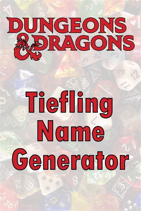 tiefling name generator